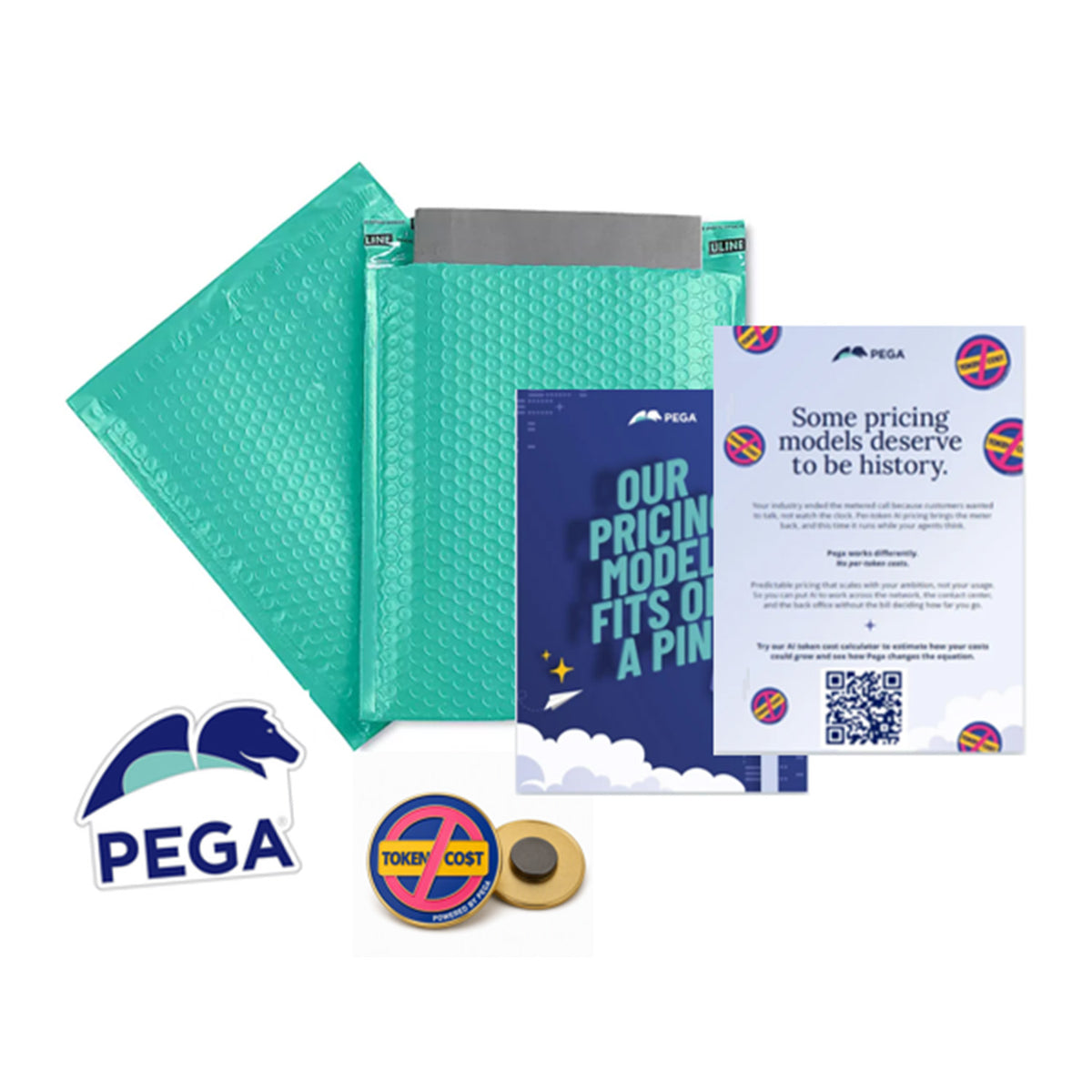 No Token Cost Pin Mailer